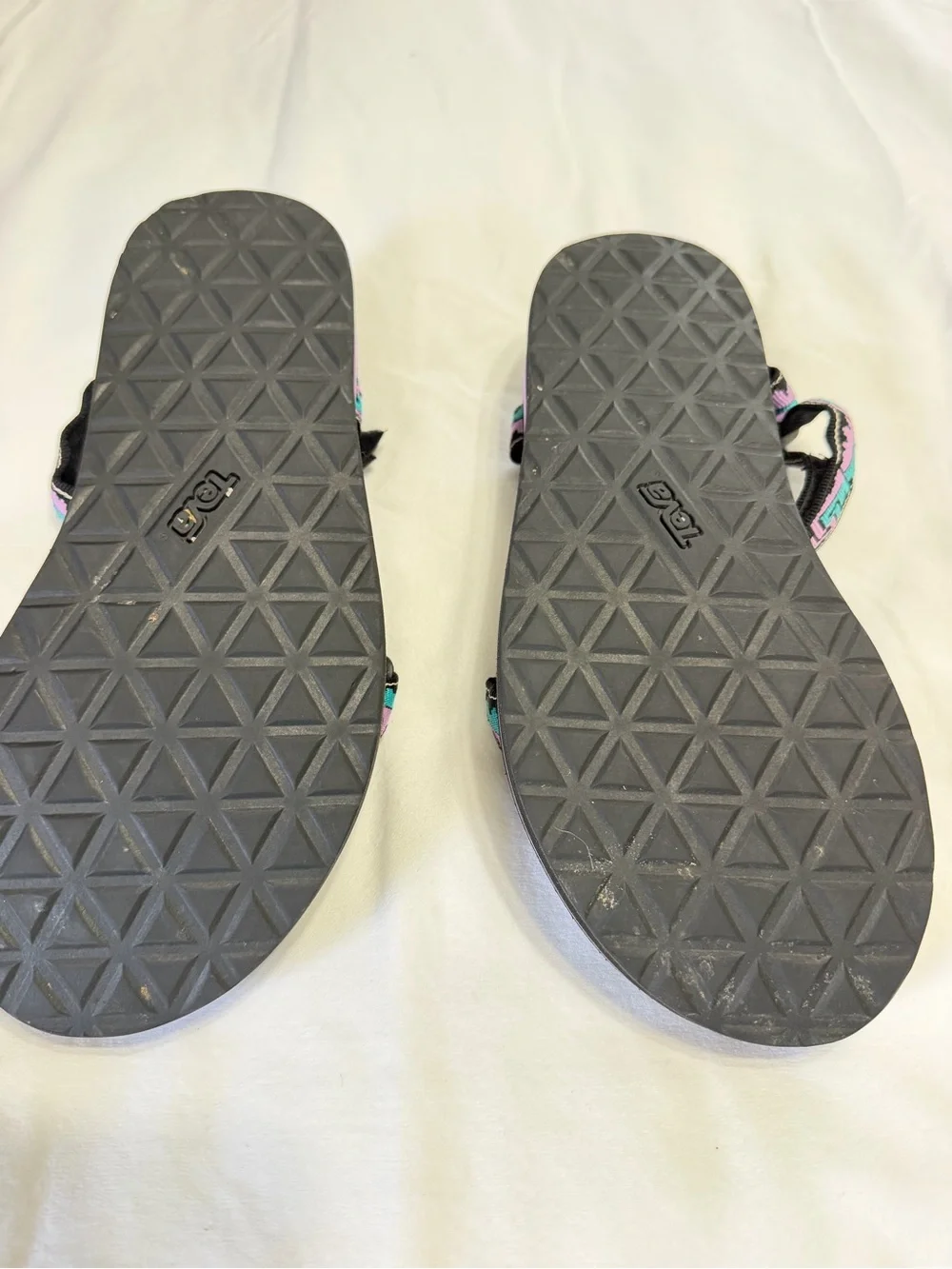 Teva Midform Universal Platform Sandals Womens 9 Black Purple Teal gorpcore